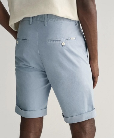 GANT Sunfaded Short in Dove Blue